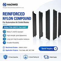 Nylon renforcé, matériau spécial HWPA6-64010 (PA6-50GF) avec couleur personnalisée pour l'automobile et les appareils électroménagers