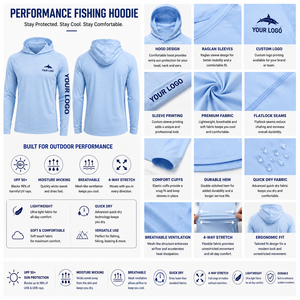 เสื้อฮู้ดดี้ตกปลาสำหรับผู้หญิง ป้องกันรังสียูวี SPF 50+ แขนยาว แห้งเร็ว ผลิตจากใยไผ่ - Product Image 2
