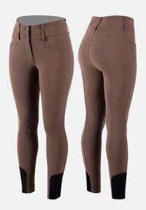 Pantalones de montar transpirables elásticos de primera calidad, asiento completo, agarre de silicona, pantalones de rendimiento de competición ecuestre para exportación a granel - Product Image 2