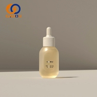 Emballage cosmétique de haute qualité, flacon en verre avec bouchon à bille, conteneur vide pour sérum, lotion, fond de teint, crème pour les yeux