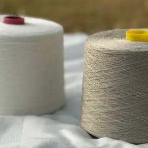 Weaving Natural Sustainable Linen Yarn For Knitting 100% Linen Yarn Sustainable Eco-friendly Yarn For Weaving