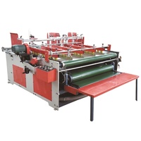 Pressez le type machine de collage se pliante de dossier de boîte ondulée semi-automatique/boîte de carton
