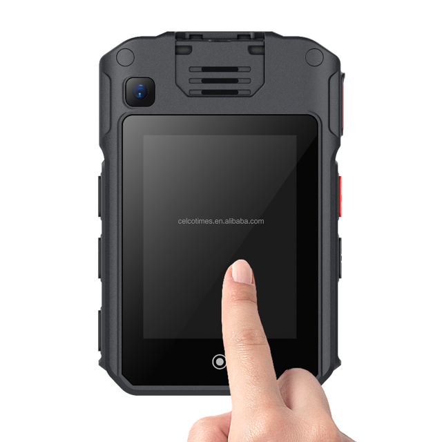 Professional 4G Body Worn Recorder Live View Security Camera with Long Working Time