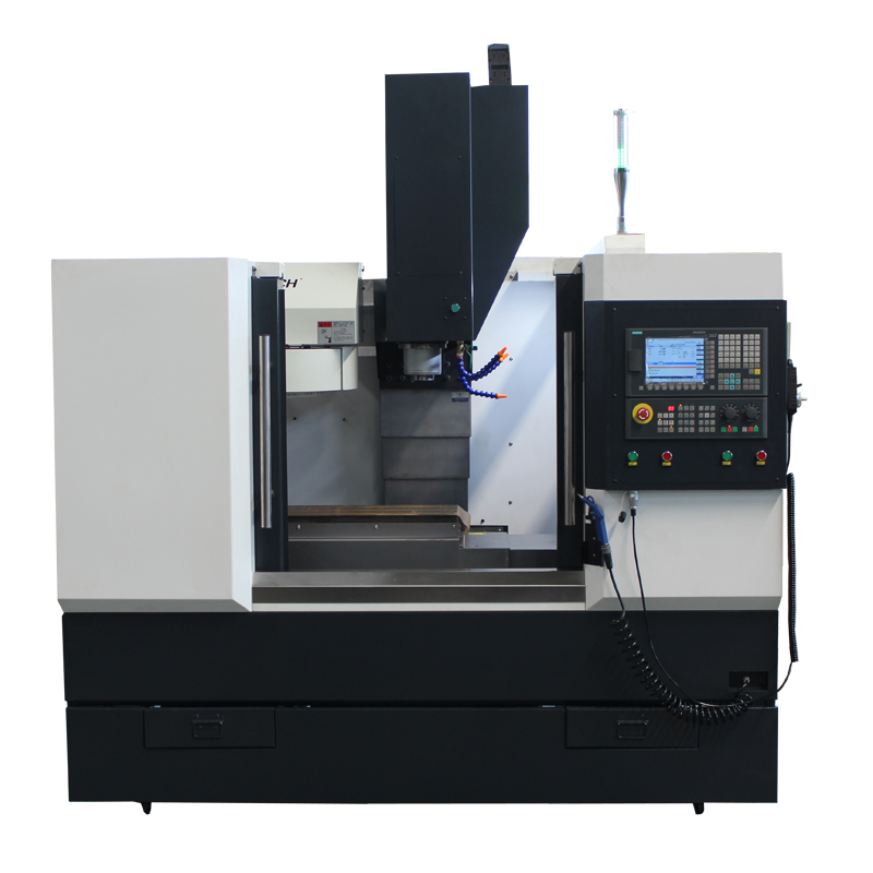 XK7124 3 оси Вертикальный Станок с ЧПУ, фрезерный станок с ЧПУ с подшипник NSK