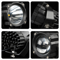 OEM Moto Bi Lentille de Projecteur LED Moto Brouillard Conduite Lampe de Travail 30W 3000lm Projecteur de Voiture Phares Accessoires Spot Lights