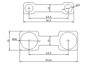 Lente acrílica óptica de moda para binoculares de papel desechables de cartón plegable - Product Image 6