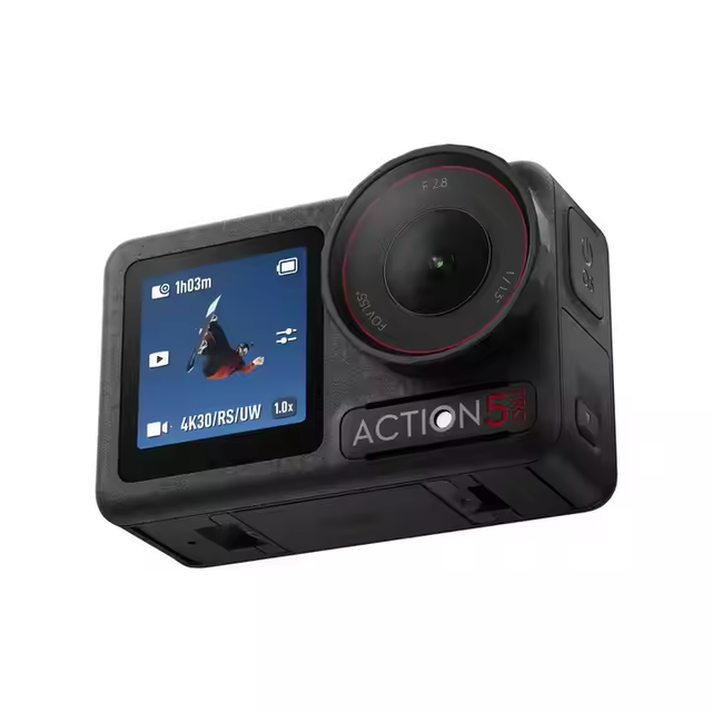 Original D J I for O s moo Action 5 Pro Sports Camera 4K Flagship Image Quality Motorcycle Riding Vlog Travel Photography