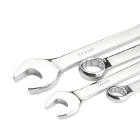 Clé combinée à anneau métrique ou britannique, en acier à haute teneur en carbone, 6-24mm, à Double décalage, livraison gratuite