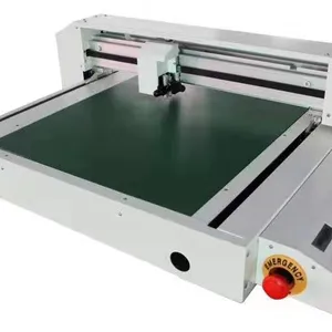 popular sell paper Flatbed plate stick automatic die cutting machine flat 45*60 cm