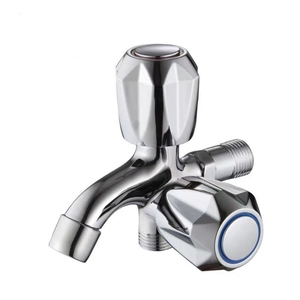 <span class=keywords><strong>Robinet</strong></span> multifonctionnel en alliage de zinc pour machine à laver, un entrée deux sorties, pour salle de bain, balcon, et bassin de lavage - Vente en gros usine - Product Image 1
