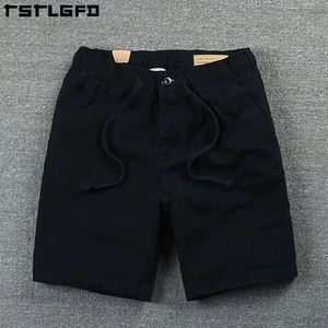 Pantaloncini da Uomo con Elastico in Vita, <span class=keywords><strong>Bermuda</strong></span> alla Moda, Pantaloncini Cargo a Metà Coscia - Product Image 5