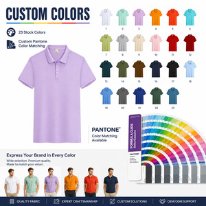 Polo de Alto Rendimiento de Seda Helada de 200g con Logotipo Personalizado para Hombre, Secado Rápido, Absorción de Humedad, Transpirable, para Negocios y Golf - Product Image 3