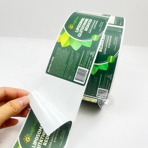 Cá nhân mật ong <span class=keywords><strong>Jar</strong></span> phân hủy sinh học dán dính Nghi Thức autocolante cuộn nhãn cho hộp đựng thực phẩm Chai thủy tinh - Product Image 3