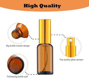 Wholesale 50ml Empty Glass Spray Bottle for Hair Oil & Essential Oil with <b>Black</b> Sprayer Screen Printing <b>Reed</b> <b>Diffuser</b> - Product Image 3