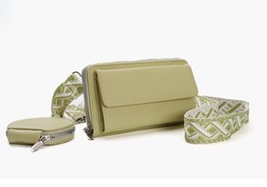 <span class=keywords><strong>Sac</strong></span> à bandoulière mini tendance 2025 pour <span class=keywords><strong>femme</strong></span> en <span class=keywords><strong>cuir</strong></span> PU végétalien avec pochette à monnaie et large sangle - Product Image 2