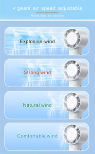 Factory Portable Air <b>Cooler</b> Fan <b>Mini</b> <b>Cooler</b> Fan Compact Design with Handle USB Rechargeable, Ideal for Travel/Camping/Office - Product Image 5