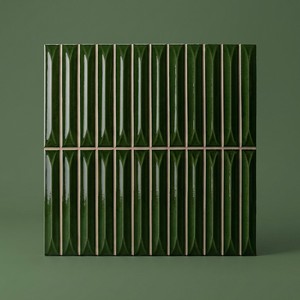 Carreaux vert muscat 30x60 cm, céramique brillante pour mur et sol, décoration cuisine et salle de bain - Product Image 1
