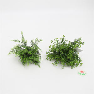 หญ้าเทียมเฟิร์นเลือกกระถางหญ้าตกแต่งผนังอุปกรณ์ขนาดเล็กหญ้าเทียมตกแต่งบ้าน - Product Image 1