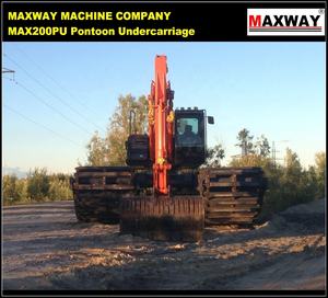 MAXWAY AZIENDA MACCHINA, 20Ton HITACHI Zaxis200 Anfibio Escavatore per la vendita, CE, EPA - Product Image 6