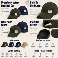 Casquette de baseball vintage personnalisée à 6 panneaux en sergé avec patch en relief, ajustable, unisexe, marque privée, fabricant OEM ODM, vente en gros