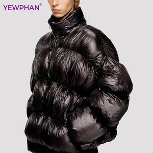 Chaqueta acolchada de invierno para <span class=keywords><strong>hombre</strong></span> de alta calidad, chaqueta de plumón de moda, Abrigo acolchado personalizado de ganso - Product Image 3