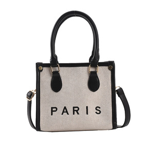 Bolsa <span class=keywords><strong>de</strong></span> Lona Nueva, Bolso <span class=keywords><strong>de</strong></span> <span class=keywords><strong>Mano</strong></span> <span class=keywords><strong>de</strong></span> Moda, Bolso <span class=keywords><strong>de</strong></span> Hombro <span class=keywords><strong>de</strong></span> Gran Capacidad, Bolso Tote Diagonal para Mujer - Product Image 4