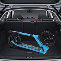 Nouveauté 2026 : Trottinette Légère à Pneus Larges et Plateforme Large, Hauteur Réglable, pour Enfants