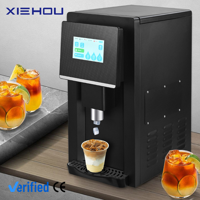 Wholesale High Capacity 50KG/24h Countertop Nugget Ice Maker Machine Portable Chewable Pebble Ice Dispenser for Home Drinks