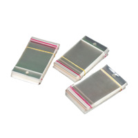 Sacs BOPP personnalisés imprimés en couleur avec fermeture autocollante pour chaussettes, chips, nouilles, sushis, sucettes, pizzas