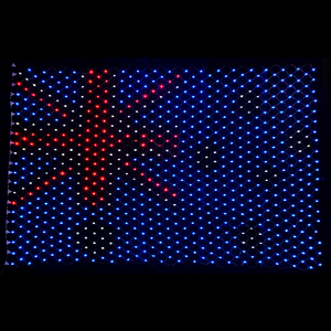 Có thể được tùy chỉnh Úc hoặc UK hoặc USA cờ LED Net chuỗi ánh sáng ngoài trời Sử dụng trang trí Giáng sinh chiếu sáng cho Đảng Net ánh sáng - Product Image 3