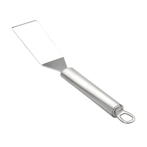 Spatola liscia in acciaio inossidabile, utensile da cucina per cuocere e preparare cibi - Product Image 1