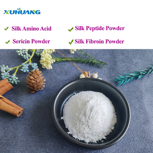 शीर्ष गुणवत्ता सेरिसिन पाउडर कॉस्मेटिक ग्रेड सिल्क पेप्टाइड पाउडर सिल्क अमीनो एसिड पाउडर - Product Image 4