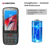 Terminal de Datos Móvil Resistente MEFERI con Android 12, 4G, Escáner de Códigos QR 1D y 2D, PDA Inalámbrico para Inventario, Superventas