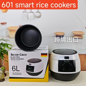 6L Smart Electric Multi-Purpose Rice Cooker Plastic Aluminum Non-Stick Inner Pot Touch Control Energy Efficient Class for - Product Image 2
