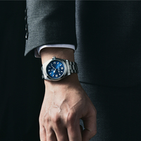 Relojes mecánicos Benyar 5177 de acero inoxidable para hombre, de alta calidad, resistentes al agua, de marca superior, ideales para regalo.