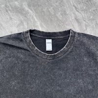 Impression personnalisée de t-shirts, t-shirts surdimensionnés à effet délavé, prix de gros bas, t-shirts en coton de haute qualité pour hommes, vêtements vintage
