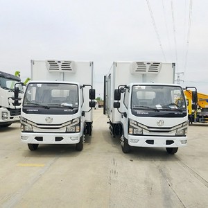 DONGFENG 4x2 New <b>Refrigerated</b> Truck 5 Ton Vegetables Fruits Ice Cream Fish Meat Freezer Frozen Truck - Product Image 4