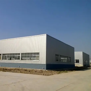 China hergestellt neu gestaltete vorgefertigte Metall gebäude Stahl konstruktion Lager schnelle Aluminium Werkstatt Schneiden Biegen - Product Image 6