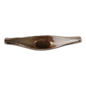 Ciotola decorativa in metallo a forma di V per tavolino da caffè e bancone cucina, centrotavola sofisticato per decorare la tavola - Product Image 6