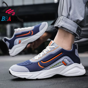 Nuevos Zapatos Deportivos Casuales para Hombre con Punta Redonda y Suela Gruesa de Plataforma Baja - Product Image 2