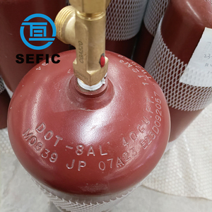 Dot8al B40 40cuft 250psi axetylen xi lanh hàn sử dụng c2h2 Xi lanh khí giá với cga520 van - Product Image 4