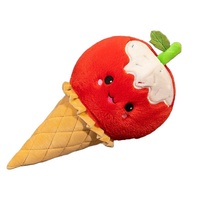 Cartoon Fruit IJsjes Kussen Pluche Speelgoed Pop met PP Katoenen Vulling 40cm Kinderen Rustgevende Knuffeldier Ragdoll