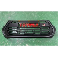 Accessoires de rechange : Calandre avant et grille de pare-chocs avec éclairage LED pour Toyota Hilux REVO 4X4 Véhicules tout-terrain Kits de carrosserie