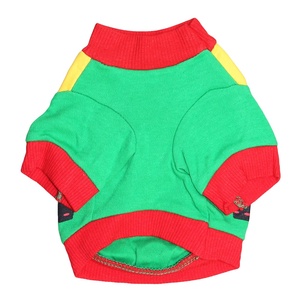 <span class=keywords><strong>Disfraz</strong></span> de Duende Navideño para Perros y Gatos - Mezcla de Algodón Ecológico, Diseño Adorable, Suave y Transpirable, Atuendo Festivo con Estampado de Bastón de Caramelo - Product Image 4