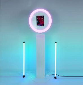 Tự động xoay 360 gian hàng ảnh bán buôn xoay ảnh gian hàng nền tảng 360 Selfie iPad video ảnh gian hàng photobooth 100cm - Product Image 4