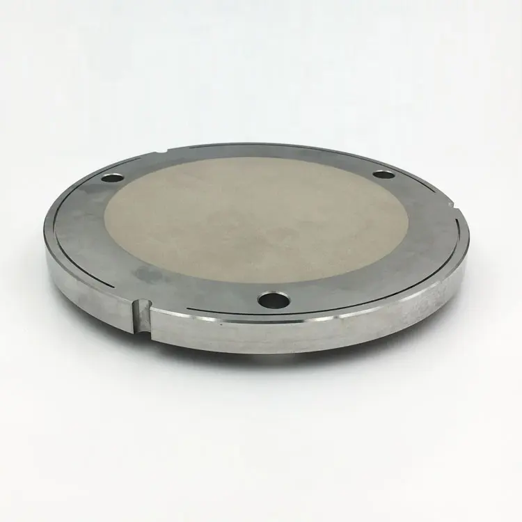 Ceramic 4" 5" 6" 8" 12" 8" Porous Ceramic Vacuum Chuck Table For Semiconductor Compound Wafer