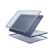 Étui pour ordinateur portable mat givré couleur agrumes avec cadre en TPU + PC pour Macbook 2026 NEO Nouveau modèle Prise en charge de la personnalisation du logo OEM