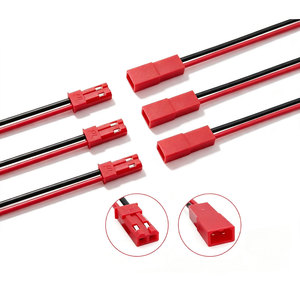 5Pairs JST-2Pin Male and Female Cable Connector 2P <b>Wire</b> Plug Jack Connectors for <b>LED</b> <b>Light</b> Strip RC BEC Battery DIY FPV Drone - Product Image 1