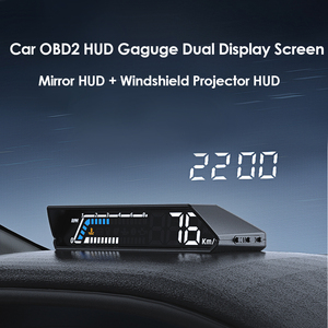 Vjoycar bán buôn xe Tự động đo Meter phổ OBD2 rpm nhiệt độ nước kỹ thuật số LCD xe HUD đo hiển thị - Product Image 2