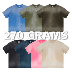 OEM personalizado Streetwear Monkey Wash camisetas de gran tamaño al por mayor - Product Image 6